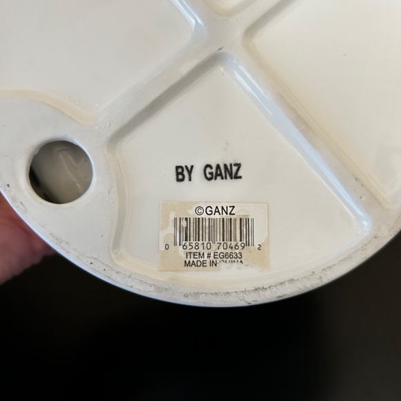 GANZ “KISS ME” Dog Bowl with Frog. Vintage. NWT - Picture 6 of 6